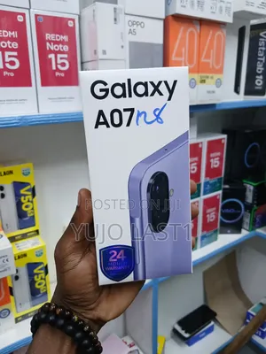 New Samsung Galaxy A07 4G 128 GB Black