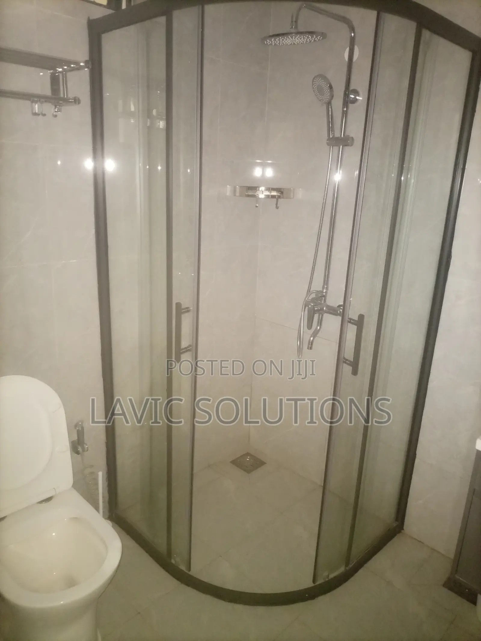 Black Frame Shower Cubicle Enclosure
