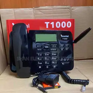Wireless Desktop Phone*-/ -*T1000 Landline Desktop Phone - 3000mah