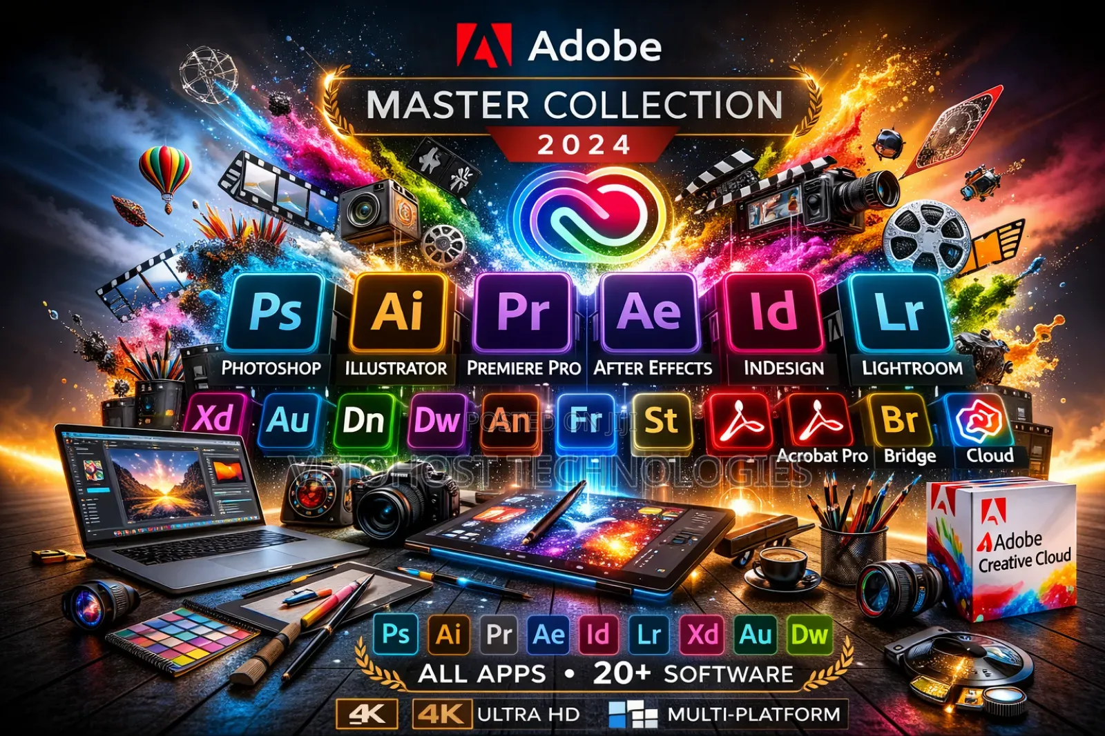 Adobe Master Collection 2026 — Full Suite Install Setup Activated