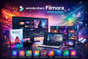 Wondershare Filmora 15 2026 + Effects Pack — Install Activation