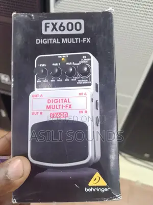 Behringer Fx600 Digital Multi-Fx Pedal