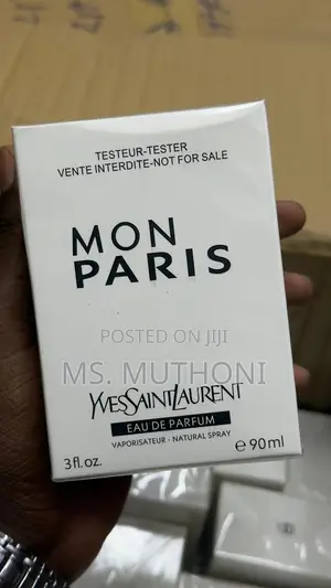 90ml (3 Fl. Oz.) Tester of Yves Saint Laurent Mon Paris Eau De Parfum