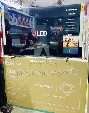 Hisense Qled 65” Inch Smart Vida Frameless-65q6