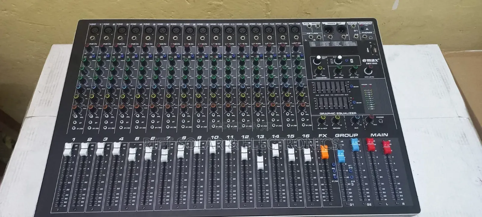 16 Channels Professional Plain Mixer Usb Bluetooth Enabled