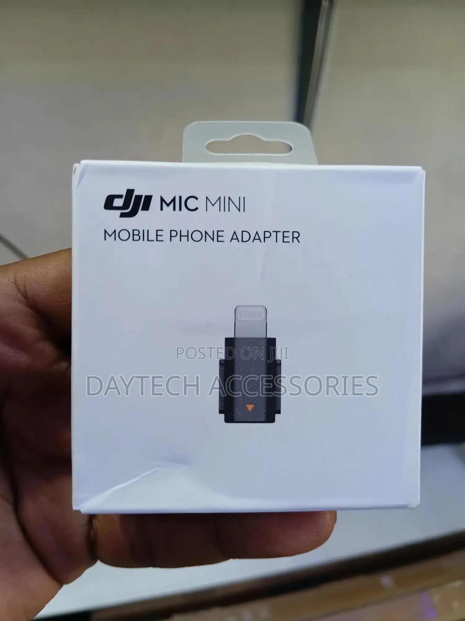 This Is a Dji Mic Mini Mobile Phone Adapter (Lightning)