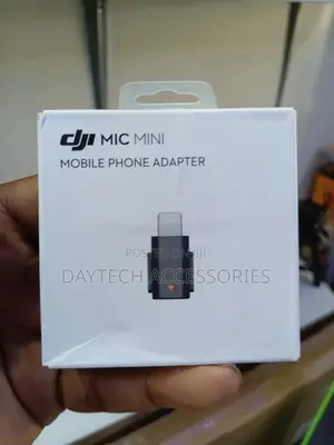 Original Dji Mic Mini Mobile Phone Adapter for iPhone 14 13 12 11.