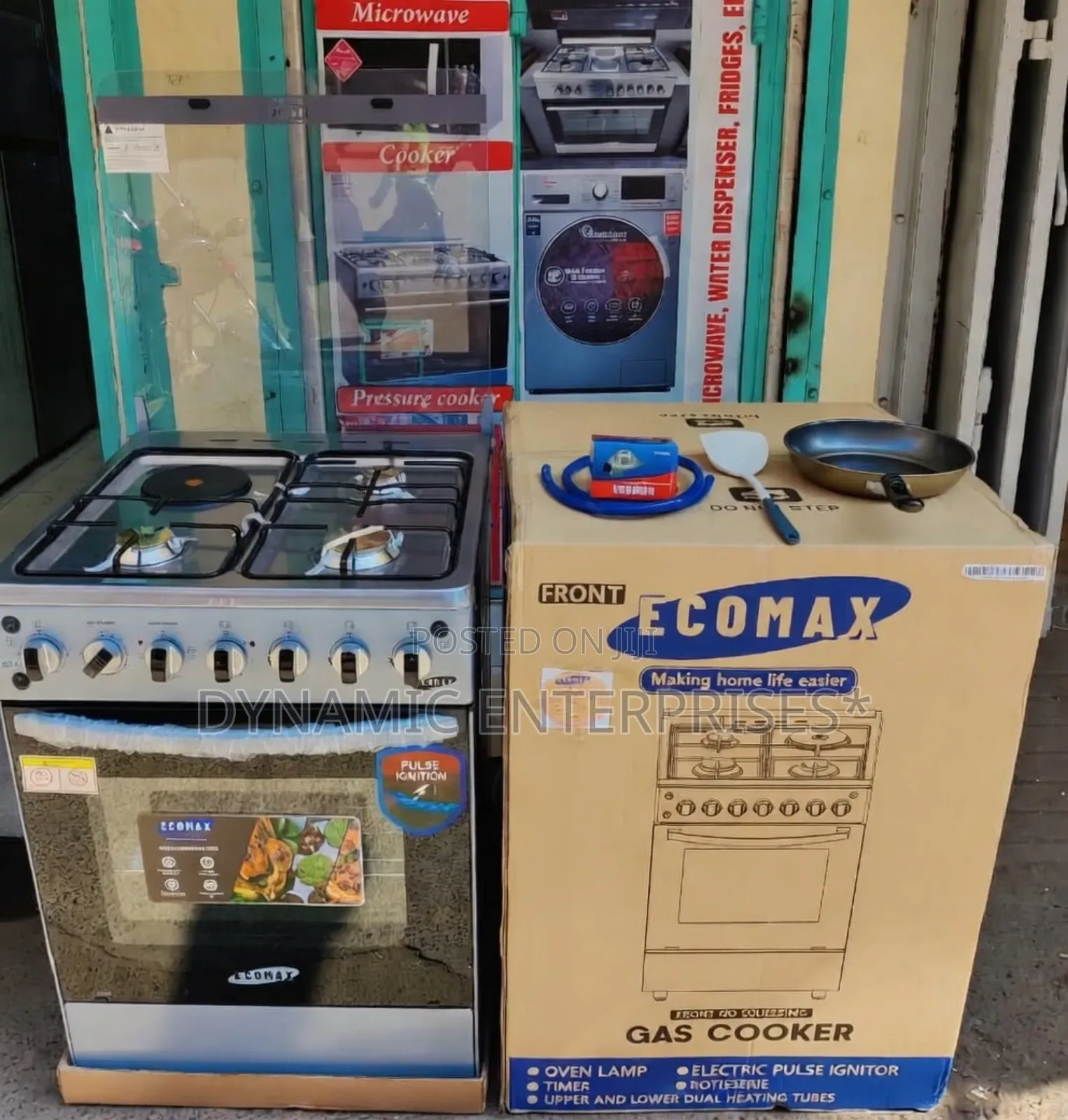 60*60 Ecomax 3+1 Standing Cooker
