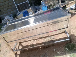 Wash Up Double Sink Stainless