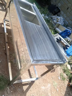 Fabricated Double Sink Industrial Use