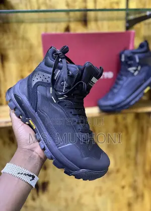 Original Black Humtto Brand Hiking Boots Size 38-46