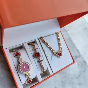 Elegant Red Crystal 3 in 1