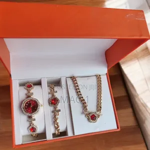 Elegant Red Crystal 3 in 1