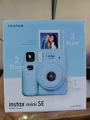 Fujifilm Instax Mini Se Instant Camera - Blue
