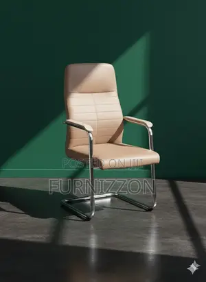Sled Base PVC Executive Side Reception Chair