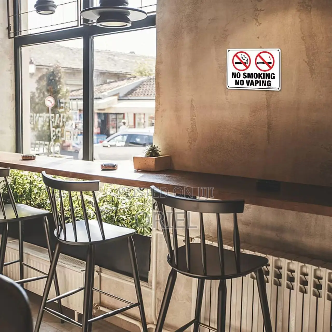 Modern Barstool : Creative Backrest Plastic Barstool