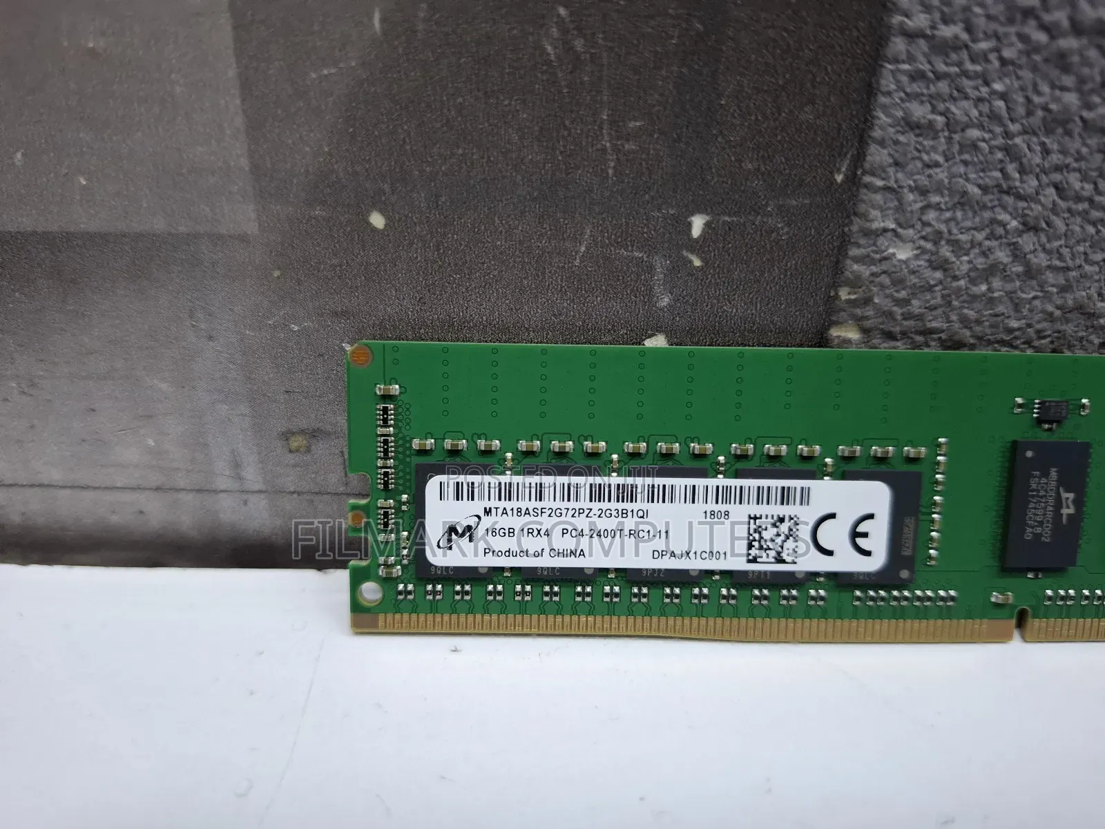 Micron 16gb 1rx4 Pc4-2400t-Rc1-11 Server Ram