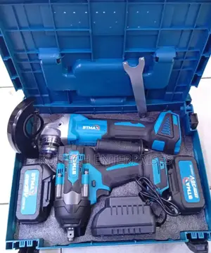Cordless Grinder Plus Impact Cordless Drill (Combo)
