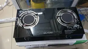 2 Burner Glass Top Infrared Double Burner