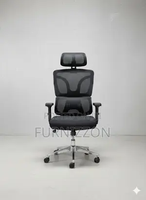 Modern Full Mesh Swivel Chair With Headrest