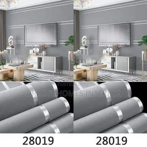 Dark Grey Silver Lines Wallpaper