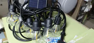 Solar String Lights 20 Meters With 20 Bulbs