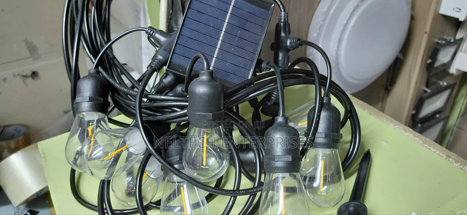 Solar String Lights 20 Meters With 20 Bulbs
