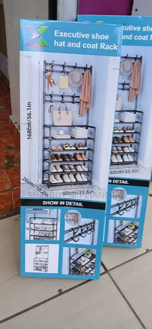 . Durable 5-Tier Shoe Rack Shelf for Home