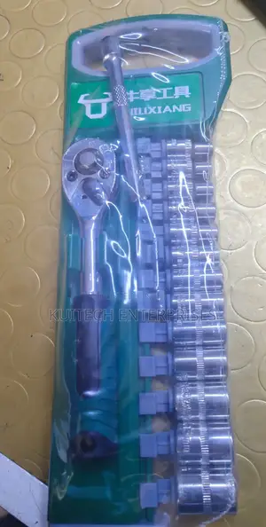 15pcs Socket Set/ 14mm Max Socket Set With Handle