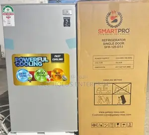 92 Litres Smartpro Single Door Fridge - Silver (Top Freezer)