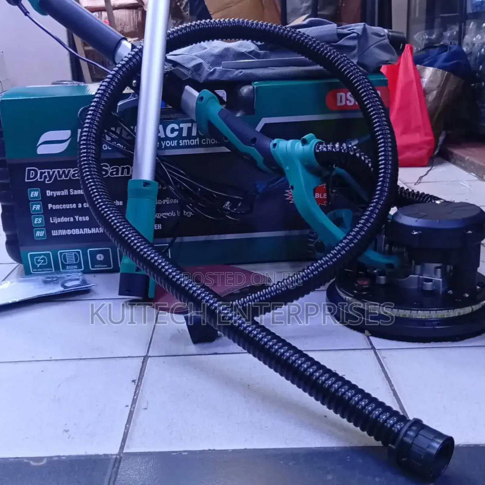 Electric Wall Sander/ Wall Sander Machine With Foldable Sunction