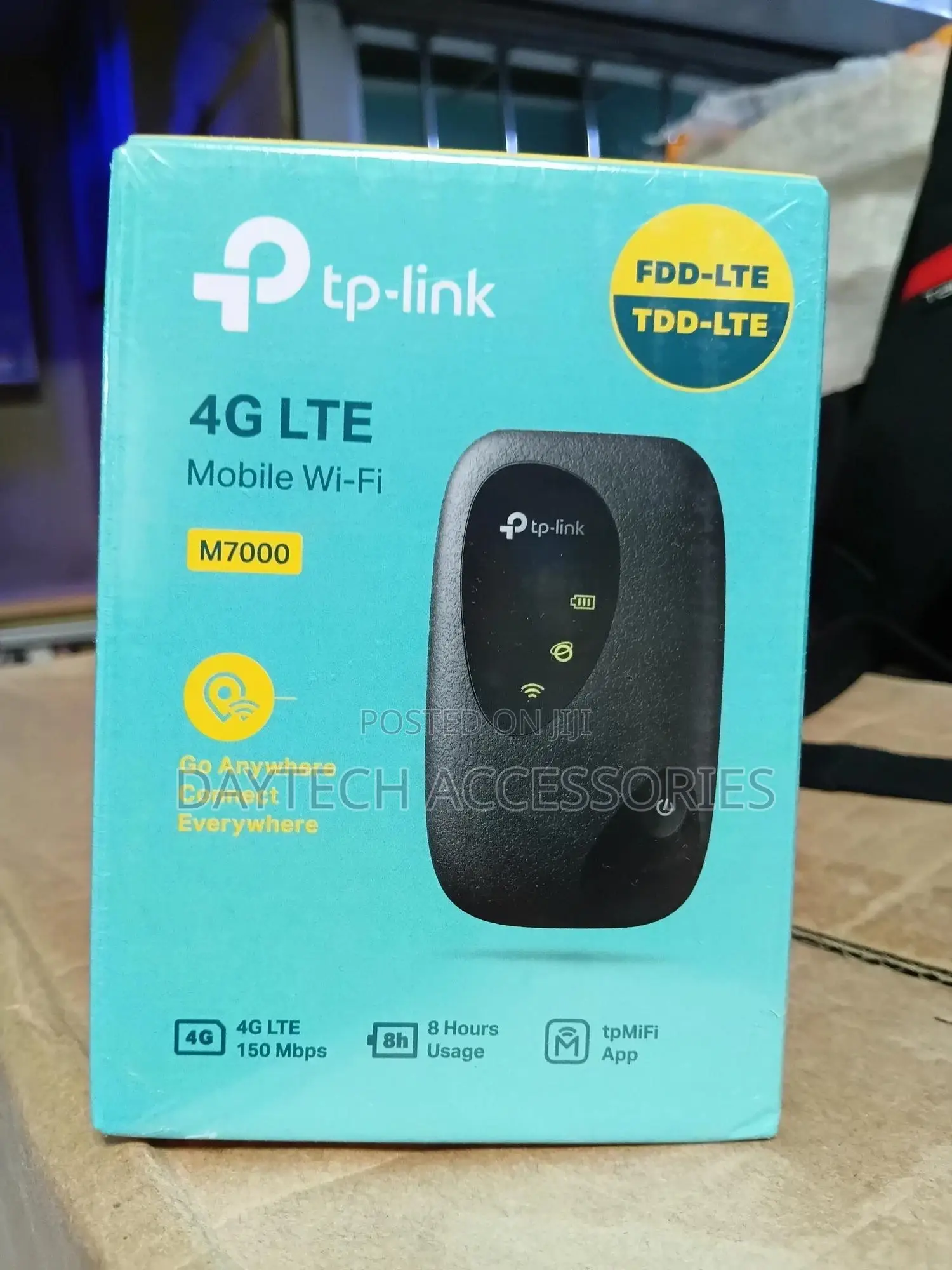 Tp-Link 4g Lte Mobile Mi-Fi Wi-Fi Router (Tl-M7000)