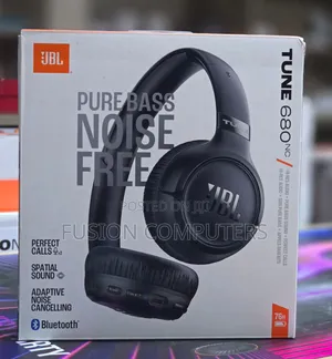 JBL Tune 680nc Wireless on-Ear Noise Cancelling Headphones
