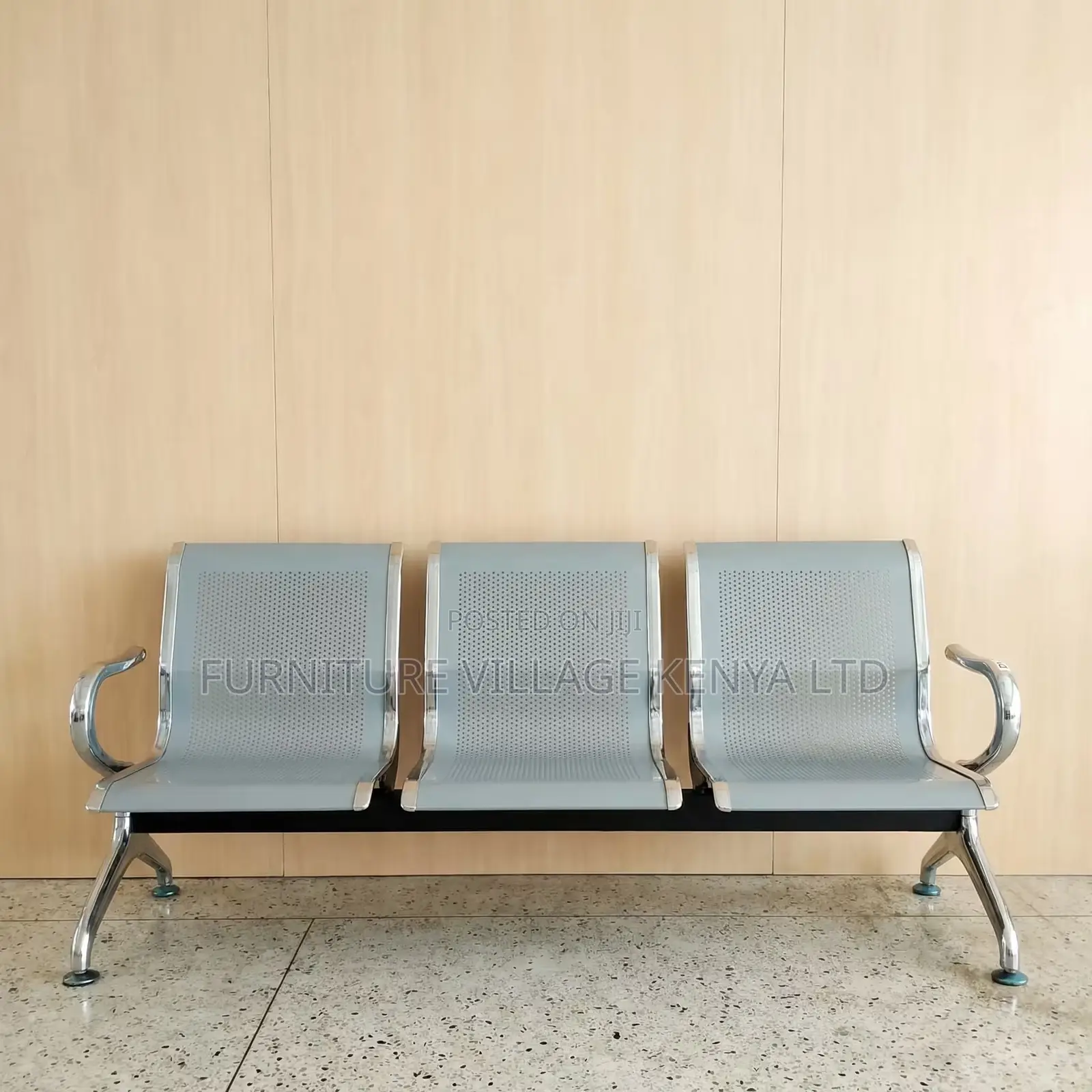 Waiting Bench; 3-link Reception Office Waiting Bench