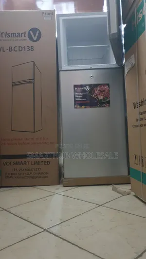 Volsmart 138l Vl-Bcd138 Double Door Refrigerator
