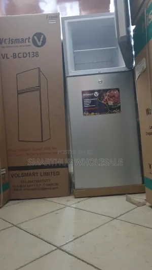 Volsmart 138l Double Door Fridge – Compact, Energy-Efficient Cooling