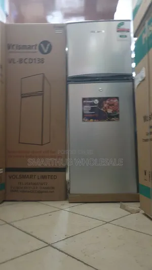 Volsmart- 138l Volsmart Mini Double Door Direct Cool Fridge