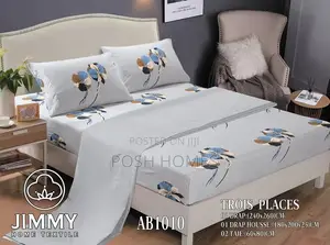 Floral 6 Piece Cotton Bedding Set