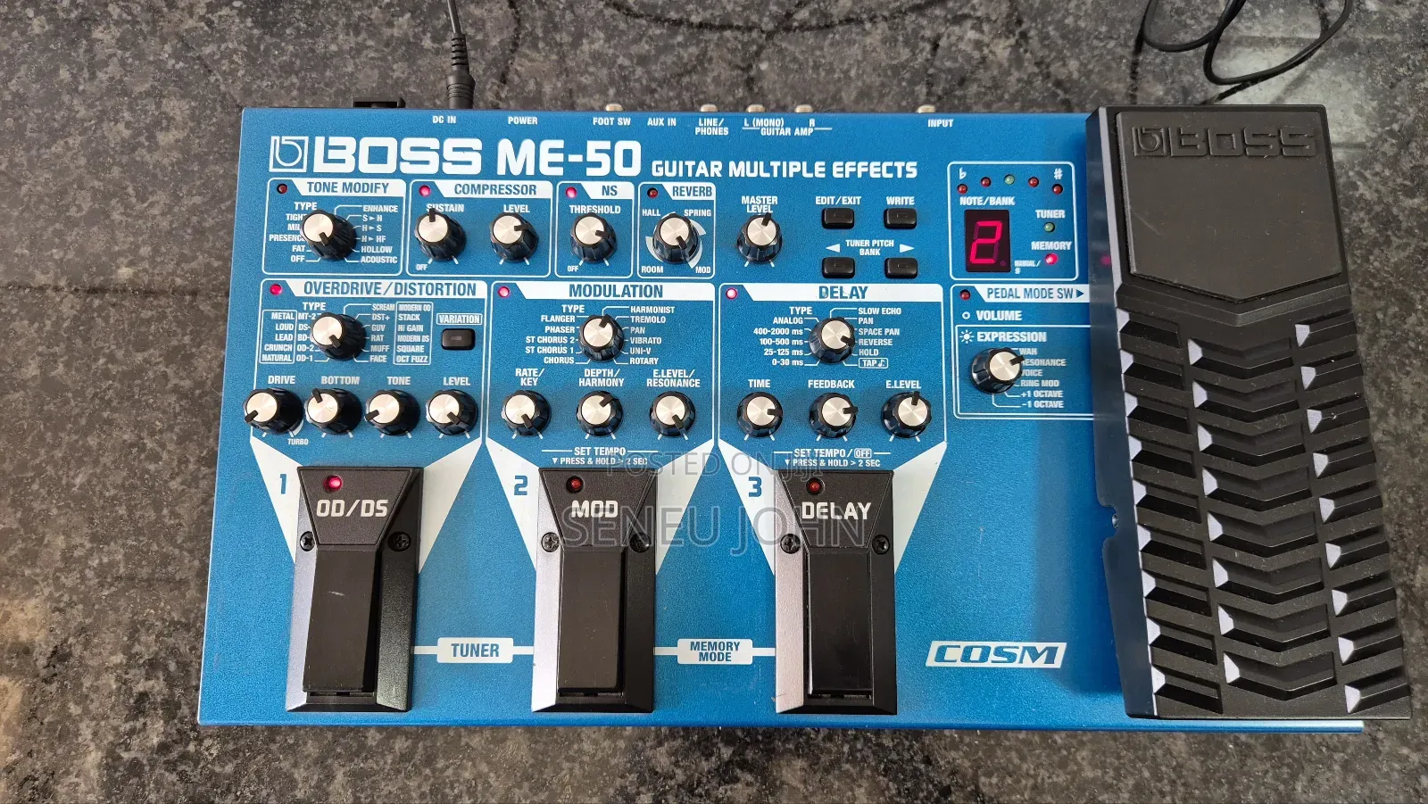 Boss Me 25, Me 50, Guitar Multi Effects Pedal