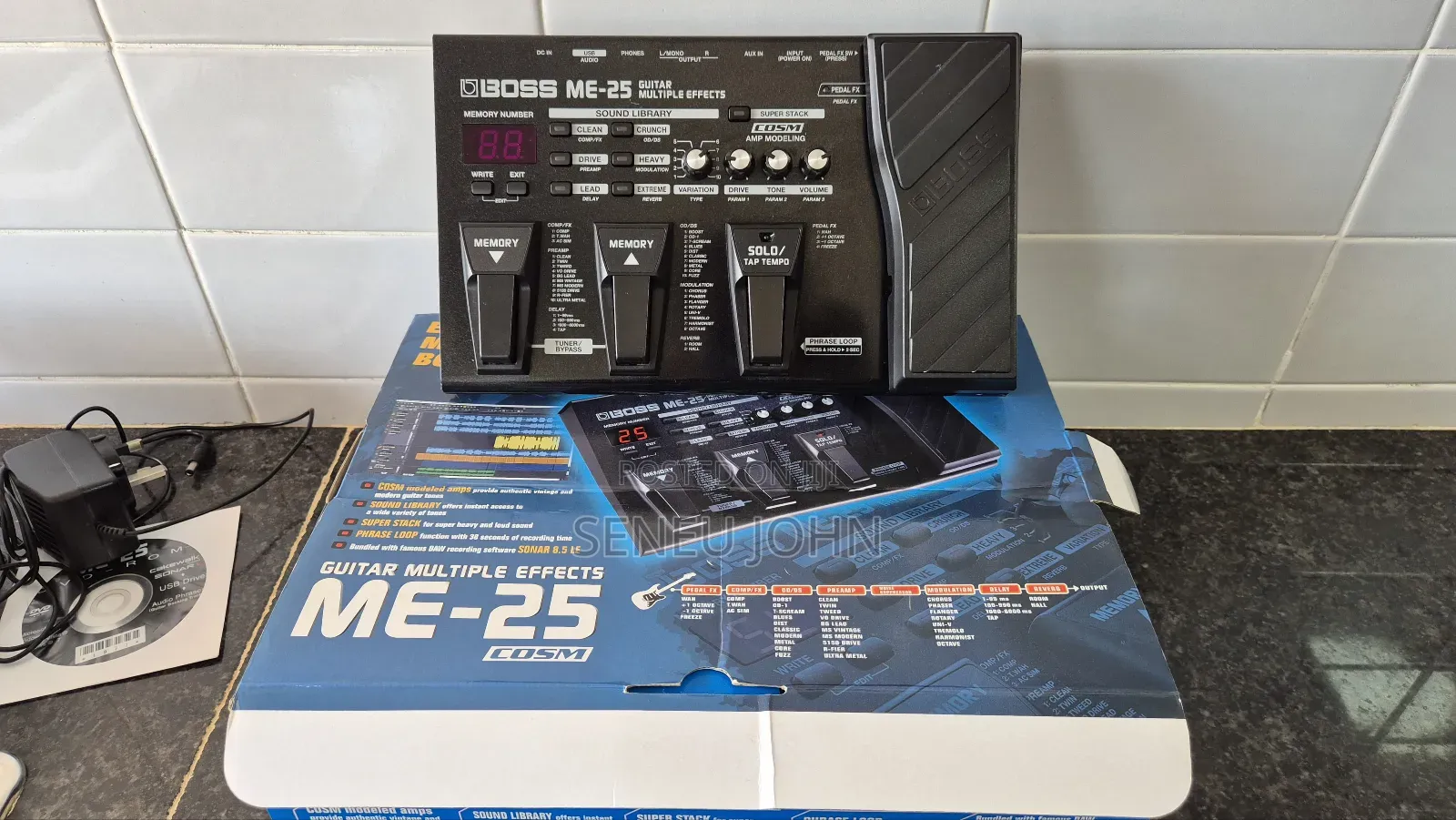 Boss Me 25, Me 50, Guitar Multi Effects Pedal
