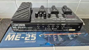 Boss Me 25, Me 50, Guitar Multi Effects Pedal