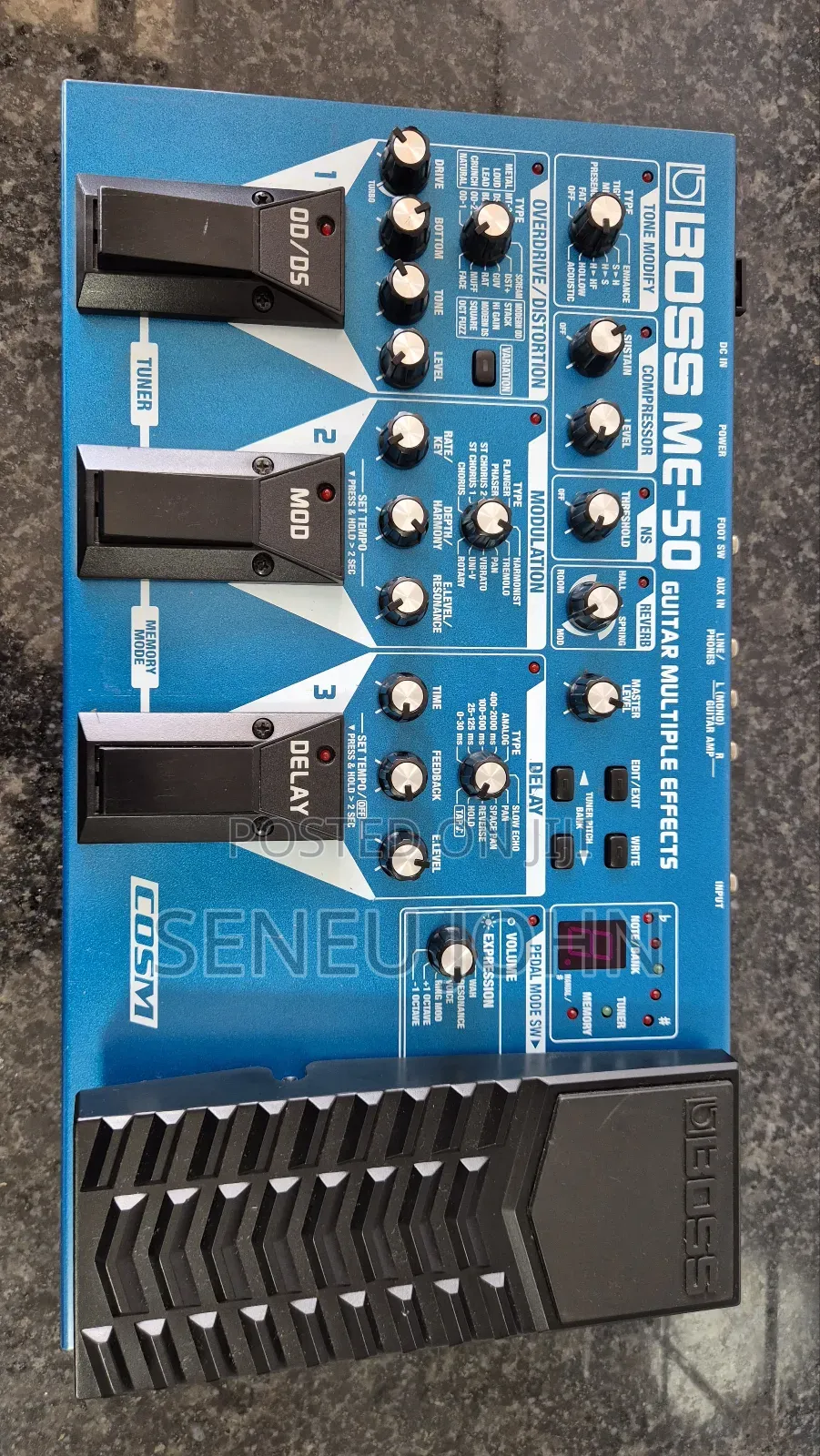 Boss Me 25, Me 50, Guitar Multi Effects Pedal