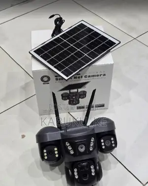 Triple Lens Wifi Solar Camera Outdoor