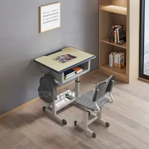 Modern Adjustable Kids Study Desk And Chair Set