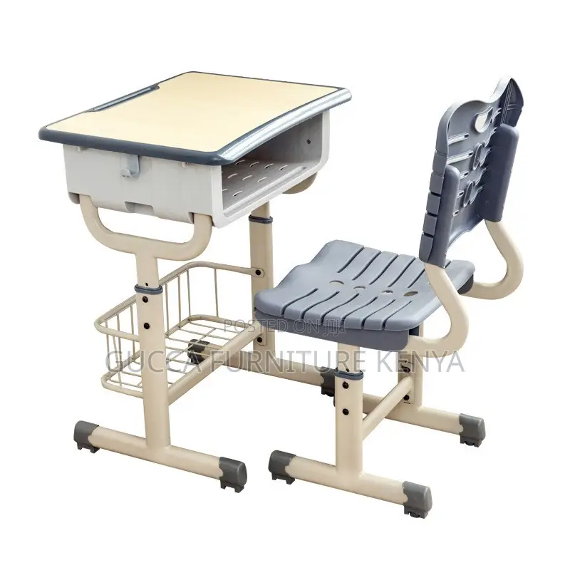 Modern Adjustable Kids Study Desk And Chair Set