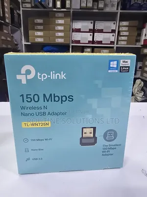 Tplink 150mbps Wireless N Nano Usb Adapter Tl-Wn725n