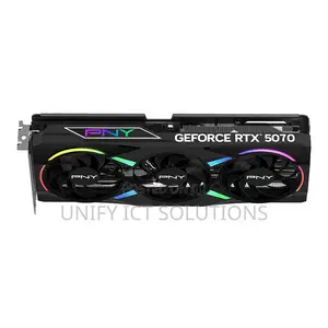 Pny Geforce RTX 5070 Argb Epic-X RGB Oc Triple Fan 12gbgddr7 Graphics