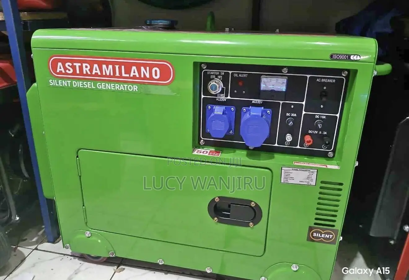 Astramilano 10 Kva Silent Diesel Generator Machine/ Diesel Generator