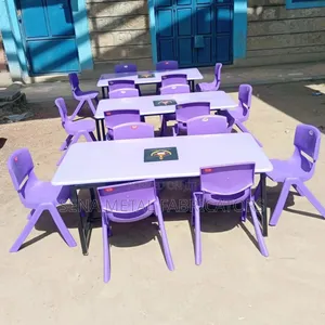 Kindergarten Table Set,All Purple