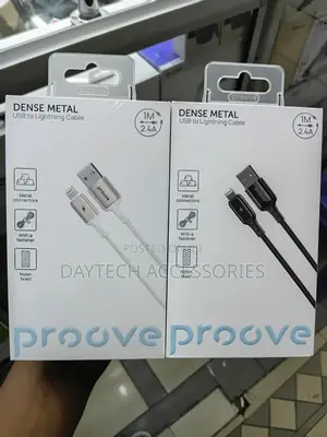 This Proove Dense Metal Usb to Lightning Cable Durable Metal Connector